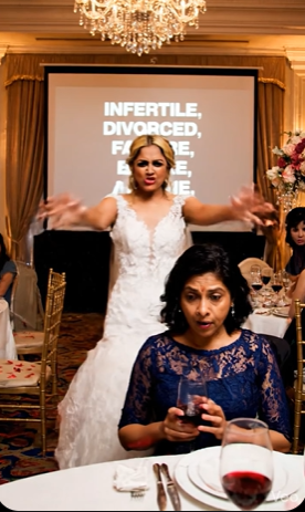 妹の結婚披露宴で、突然大きなスクリーンに「不妊。離婚。失敗。高校中退。失意。孤独」と表示された。会場は爆笑に包まれた。妹は笑いながら「そんなに笑わないで、泣いちゃうよ！」と言った。母は静かにワインを回し、父はにやりと笑って「冗談だよ、ハニー」と言った。私は電話を取り、「開始」と一言だけ入力した。会場は静まり返った…。