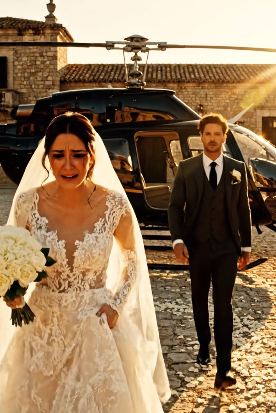 彼は元貧しい恋人を結婚式に招いて侮辱しようとしたが、彼は自分のヘリコプターで現れ、新郎の最も暗い秘密を明らかにした