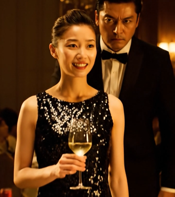 “Sounds about right—three bottles of Barolo, lobster, and a tomahawk steak,” I said, while my sister-in-law stood in the middle of my son’s birthday dinner demanding I pay the bill for ten people I never invited… but the leather check folder in the waiter’s hand wasn’t the most dangerous thing on that table