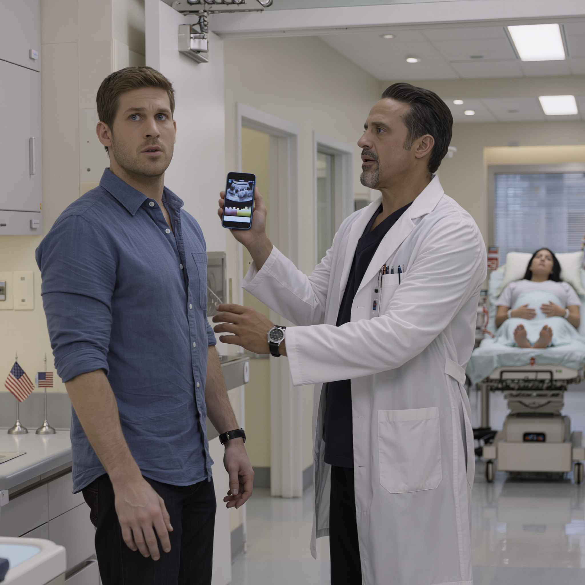 妻の胎児超音波検査中、医師は画面を見つめ、手が震え始めた。検査が終わる前に、彼は私を廊下に連れ出し、「すぐにこの病院を出て…離婚しなさい」とささやいた。私は本当に彼が正気を失ったと思った。「何を言っているんですか？」彼の目は見開かれた。「説明している時間はない。見れば分かる。」もう一度画面を見たとき、私は一つだけ確信した。家に帰ることはできない、と。