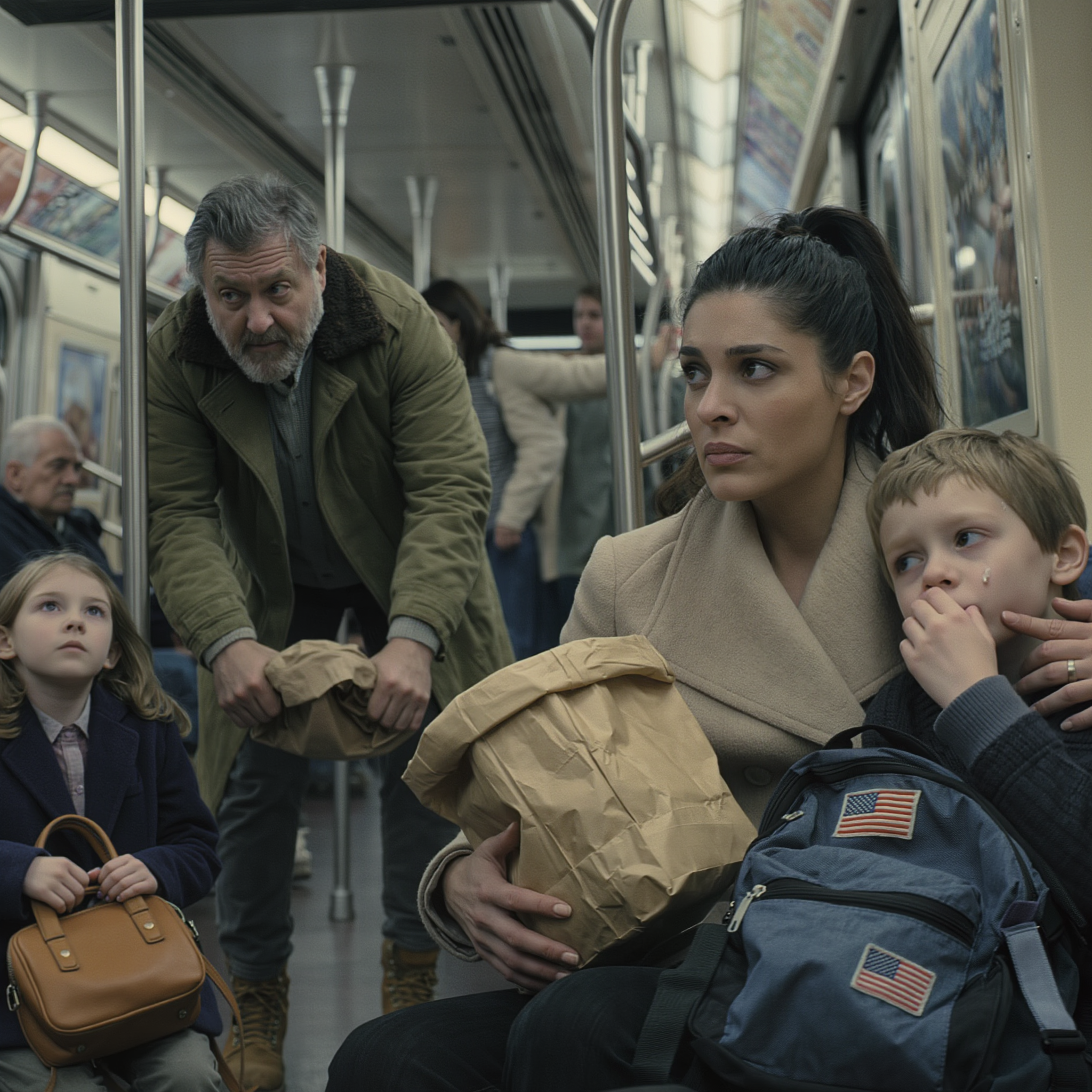 父が地下鉄で子供たちと私を見かけたとき、「私があげた車をなぜ使わないんだ？」と尋ねた。私は夫と義理の姉妹が車を使ってしまい、誰にも言わないように言われたと小声で答えた。父は怒鳴らなかった。驚いた様子もなかった。ただ「心配するな」と言っただけだった。それから父は背を向け、電話をかけた…そして全てが変わった。