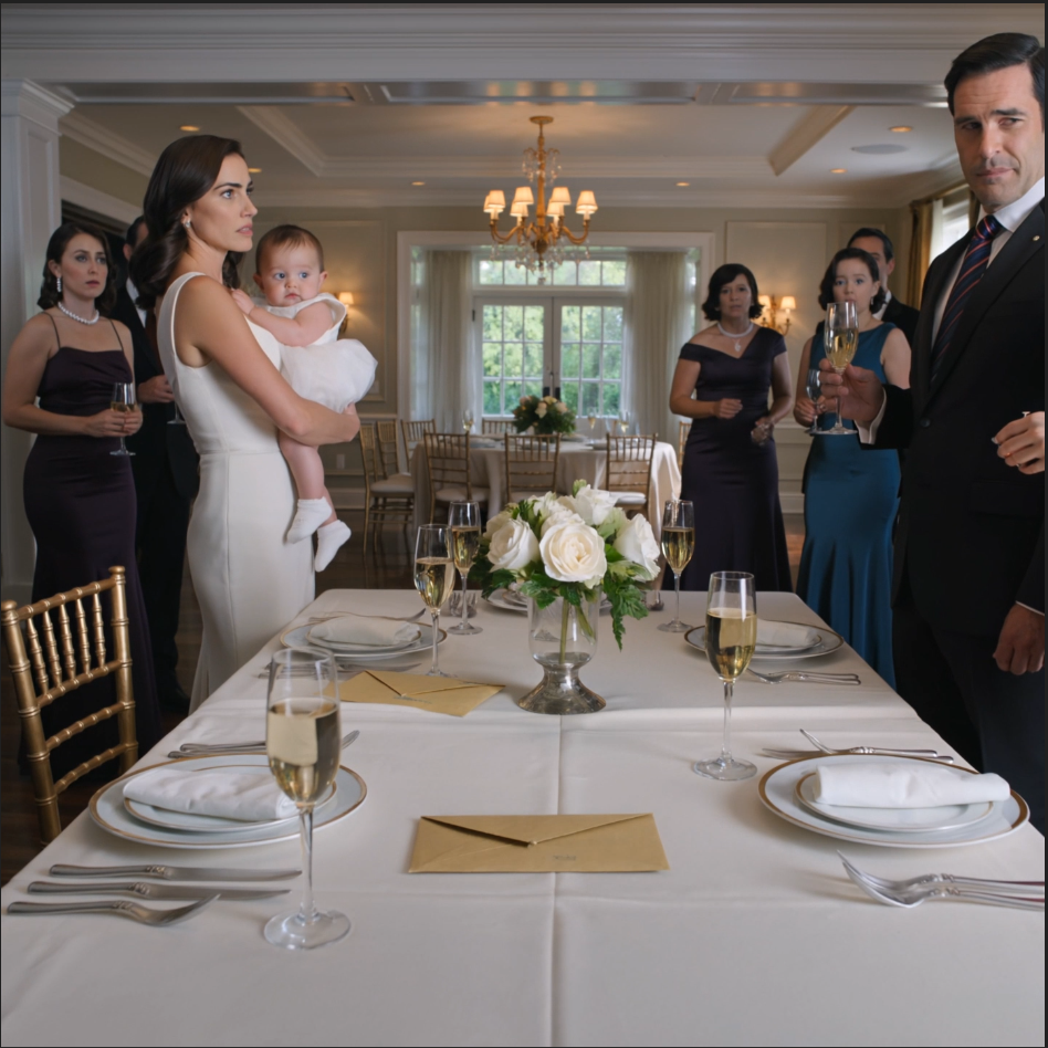 「娘の1歳の誕生日に、義母がグラスを掲げて、『本当に息子の子なら、どうしてこの子は青い目をしているの？』と尋ねたんです。すると夫がニヤリと笑って、『もしかしたら何か秘密があるのか​​もね』と言ったので、私は立ち上がり、ハンドバッグから封筒を1枚取り出して、私を破滅させたと思ったその女性の前に置いたんです。」