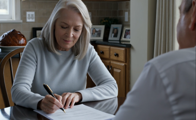 「オハイオ州郊外の自宅のキッチンで、夫は私の向かいに座り、『家も車も口座も、湖畔の別荘も、全部持って行く』と言いました。弁護士は私に戦うよう促しましたが、私は穏やかな笑顔で全ての書類に署名し、夫が若い女性と丸二週間祝杯を挙げるのを許し、私が気づかないだろうと思っていた会社名の裏に隠されていた事実を、一度たりとも夫に告げませんでした。」