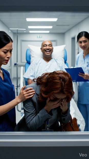 私は夫に会うために手術室に飛び込みました。突然、看護師が身を乗り出してささやいた。「早く、女性!隠れて信じて!罠だ!」10分後…彼を見た瞬間、私は凍りついた。なぜなら、彼は…