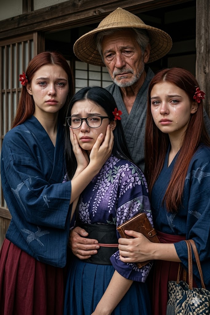 日本語訳（きれいに整えた文章）  貧しい父親は、 30年もの間、彼女たちを懸命に育て上げた。  しかし―― 彼女たちが億万長者になったその日、 突然、長い間姿を消していた実の母親が現れた。  そして彼女はこう言った。  「私には10億の権利がある。」  だが、その後に起きた出来事は―― 彼女たちを言葉も出ないほど 凍りつかせたのだった。