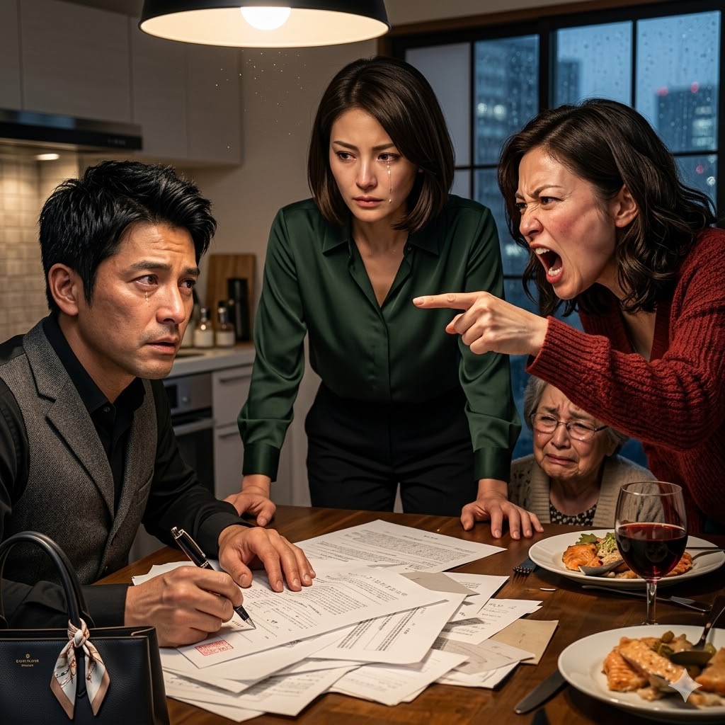 あの夜、夫が昇進を手に入れたとき、彼は笑いもしなければ、私を抱きしめもしなかった。 ただまっすぐ私の目を見て、こう言った。  「今日で“ただ乗り生活”は終わりだ。」  まるで冷たい業務報告でもするかのように、彼は続けた。 「これからは銀行口座を別々にする。」  私の顔は熱くなったけれど、私はただうなずき、何も言わなかった。 自分に言い聞かせた。 大丈夫。ただのお金の問題。数字の問題にすぎない、と。  その週の日曜日、彼の姉が夕食に来た。 彼女はテーブルを見渡し、それから私の顔を見て、ゆっくり微笑んだ。  そして言った。 「もうやめる時じゃない？」  その言葉が何を意味しているのか、私はすぐに分かった。  ――その夜、夫のジェイクは新しい会社のバッジをキッチンアイランドの上に投げた。 まるでトロフィーのように。  そして宣言した。 「今日で“ただ乗り生活”は終わりだ。」  「これからは銀行口座を別々にする。」