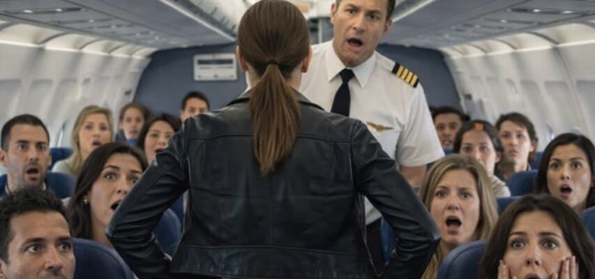 「彼女はファーストクラスから追い出された――しかし、パイロットが彼女の背中にあるSEALのタトゥーを見つけた瞬間…凍りついた。」