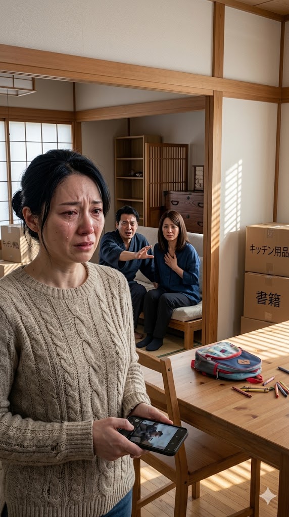 新しい家に引っ越して3日後、電話が鳴った。 「エマ？」と男がささやいた。「前の持ち主です。カメラを一つ外し忘れてしまって……まだ私のスマホに繋がっていたんです。」