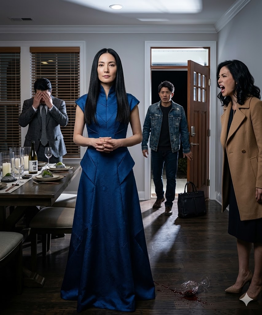 夫が愛人を家に連れてきたので、私も「ある人」を連れてきました。 しかし、その“客”が前に出た瞬間――夫の愛人はパニックに陥り、ワイングラスを落として叫びました。