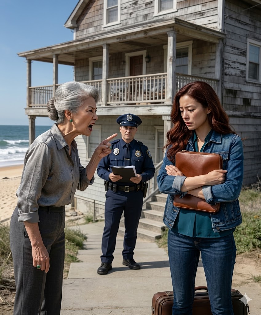 継母が私に電話をかけてきて言った。 「あなたは家族のビーチハウスに出入り禁止よ。全部の鍵を取り替えたから。」 その声はほとんど楽しんでいるように聞こえた。