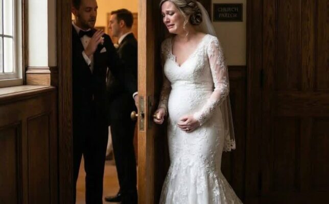 結婚式の1時間前、痛みで震えながら息子がまだ私の中にいるとき、婚約者たちがすべてを壊す言葉をささやくのを聞いた。「私は彼女を愛したことは一度もない…この赤ちゃんは何も変えない。」私の世界は静まり返った。