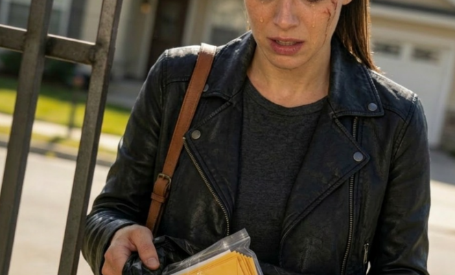 義理の両親の家を何も持たずに出たとき、義父はゴミ袋を渡して「これを持って行け」と言った。でも門で開けたら…手が震え始めた。