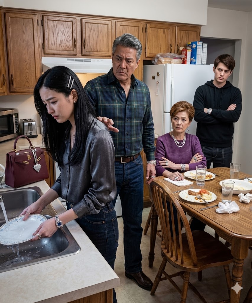 私は予告もせずに娘の家を訪ねた。そして、娘が恐怖で震えながら立っている前で、夫と姑が彼女を嘲笑っているのを目にした。私はたった一本の電話をかけただけだった――数分後、彼らが最も恐れている男が家の中に入ってきた。