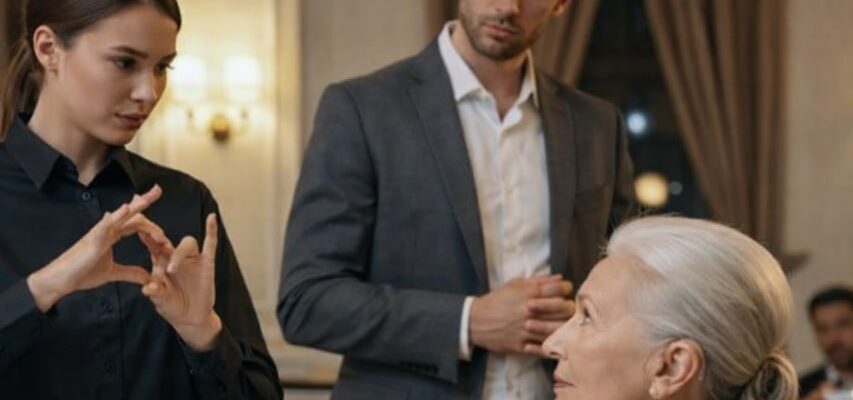 彼女が億万長者の耳の聞こえない母親に、手話でたった一つの文を伝えた瞬間……彼の帝国は静かに崩れ始めた。