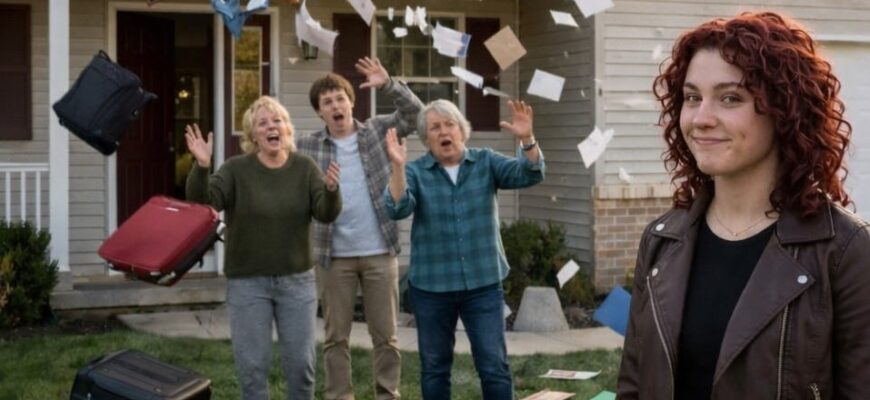 母は私に 24時間以内に家を出て、妹にこの家を譲るように 命じ、さもなければ強制的に追い出すとまで脅しました。 翌日、彼らは本当に私の荷物を庭の芝生に投げ捨てました。  でも私は泣きませんでした。 私は笑いながらその場を去ったのです。  なぜなら、私は すでに一か月前からその状況に備えていた からです。 そして彼らはこれから、大きな驚き を味わうことになるのでした。