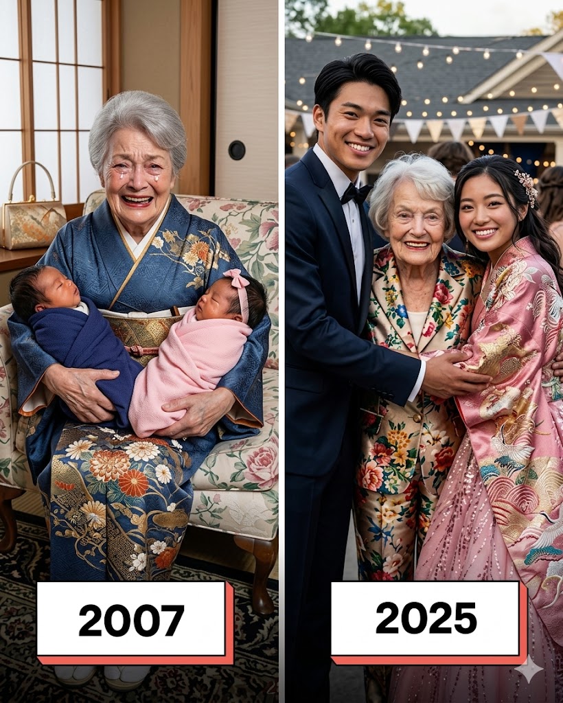 飛行機の中で捨てられていた双子を私は養子にしました――18年後、彼らの母親が衝撃的な書類を持って戻ってきました。