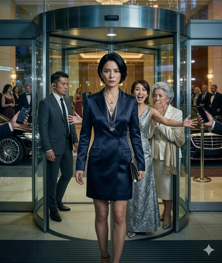 兄は、私自身の五つ星ホテルのベルベットロープの入口で私を止め、まるでこっそり入り込もうとしている見知らぬ人を見るかのようにニヤリと笑いました。