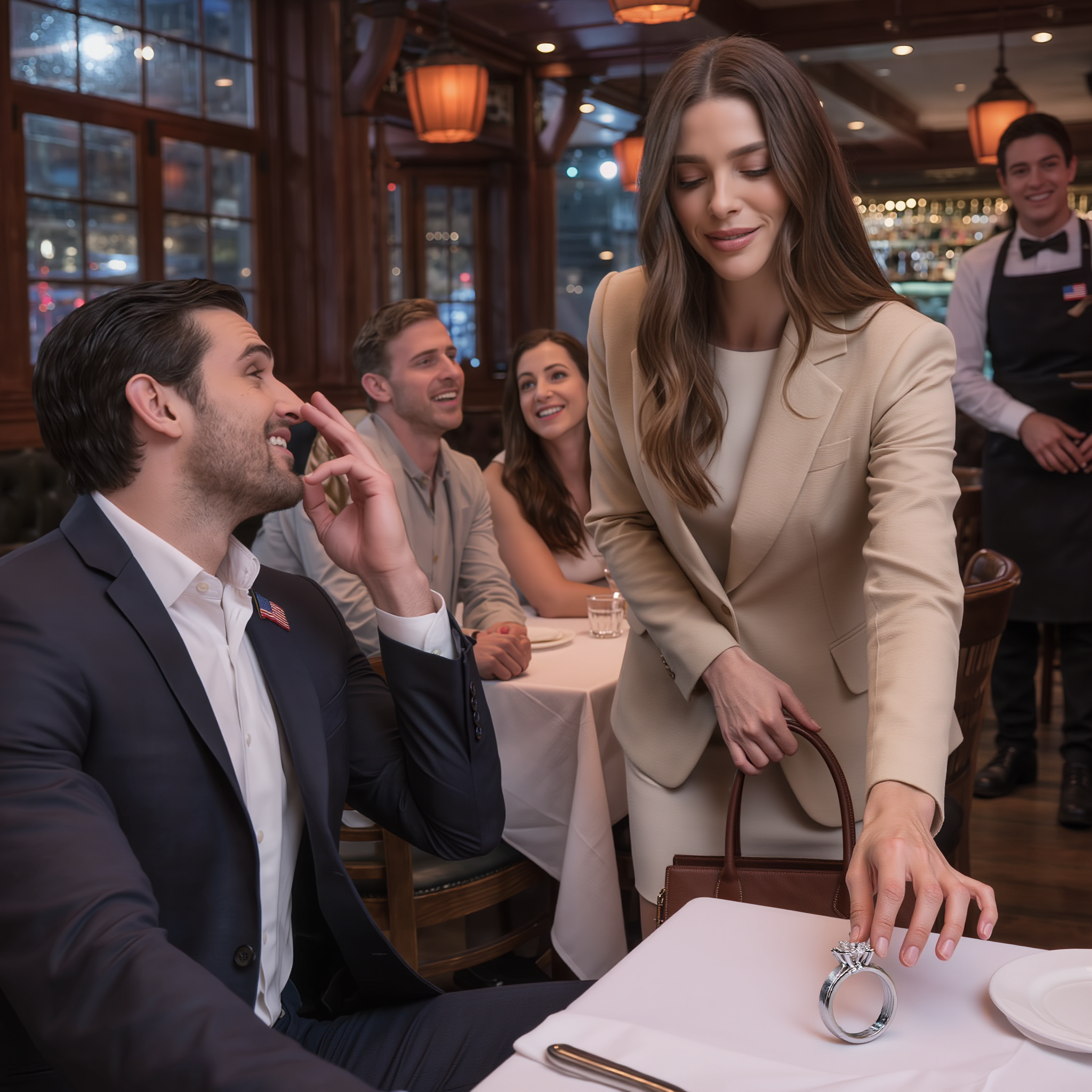 婚約者は人前で私のことを「情けない」と罵ったが、私がどう反応するかは分からなかった。私はレストランに遅れて到着し、彼に気づかれないように彼のテーブルまで歩いた。すると彼が「もう彼女とは結婚したくない」と言うのが聞こえた。何人かが笑ったが、私は静かに指輪を外し、落ち着いた口調で一言言うと、笑い声は次第に消えていった…。