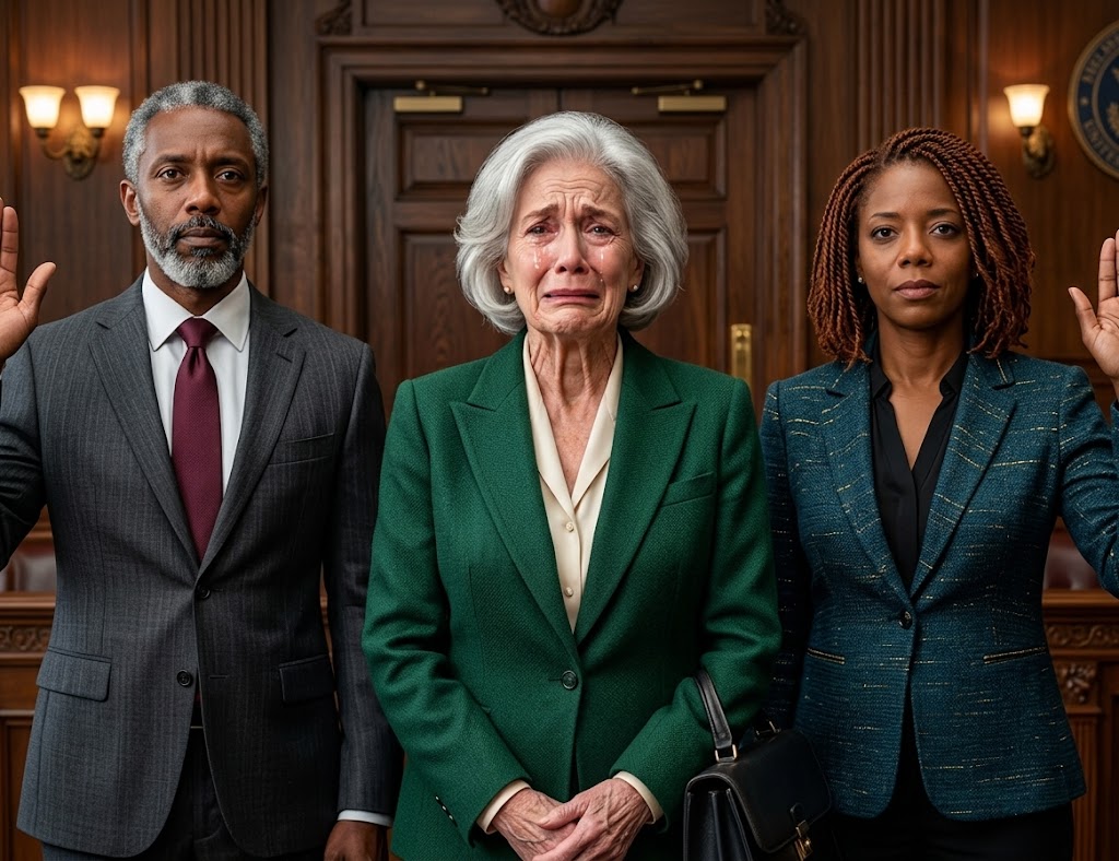 ある老女はかつて、二人のホームレスの黒人の子供を引き取ったことがあった。それから27年後、その子供たちのおかげで、彼女は終身刑を免れた。法廷は静まり返っていた。何十年もの歳月が、か弱く鎖につながれた老女に重くのしかかっていた。彼女の髪は雪のように白くなり、震える唇からはかろうじて言葉が紡ぎ出されていた。