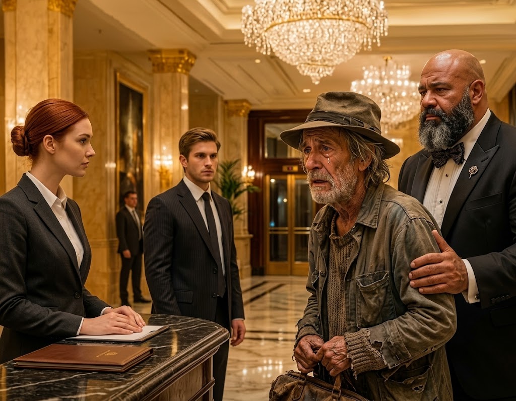 ある老人が高級ホテルの部屋を借りようとした。断られてしまった！しかし彼は戻ってきて…