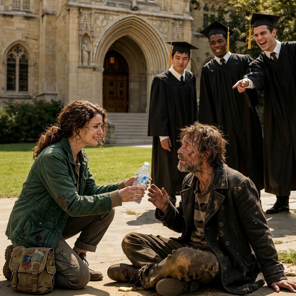 イーサンはグレースの自己犠牲を尊敬していた。教会では、サラの注意を引こうとする努力を無視し、説教に集中した。