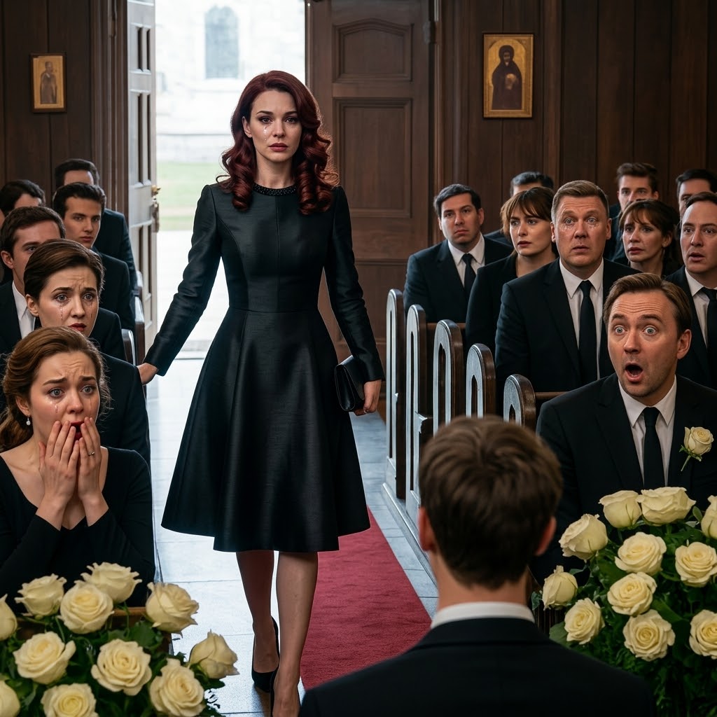 葬儀の前夜、語り手の父親は翌日起こることすべてについて黙っているよう緊急に警告した。