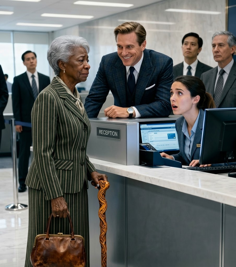 「銀行口座の残高を確認したいだけなんです」と、90歳のアフリカ系アメリカ人女性は言った。億万長者は笑った…画面を見るまでは。