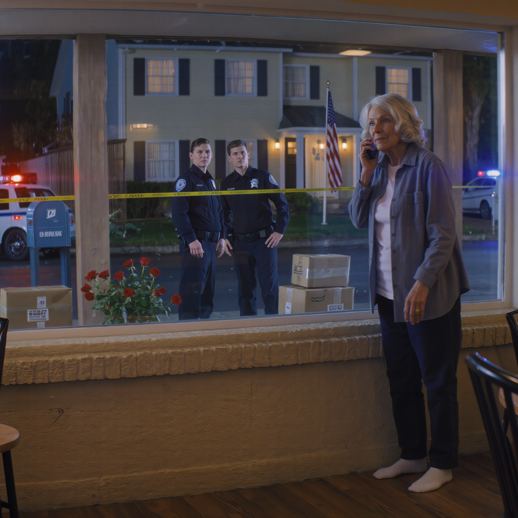 午前3時、孫から「おばあちゃん、家に帰らないで」という懇願があった。私はまだ何が起こっているのか理解できていなかった。それからわずか10分後、サイレンが鳴り響き、パトカーが私たちの通りを取り囲んだ。