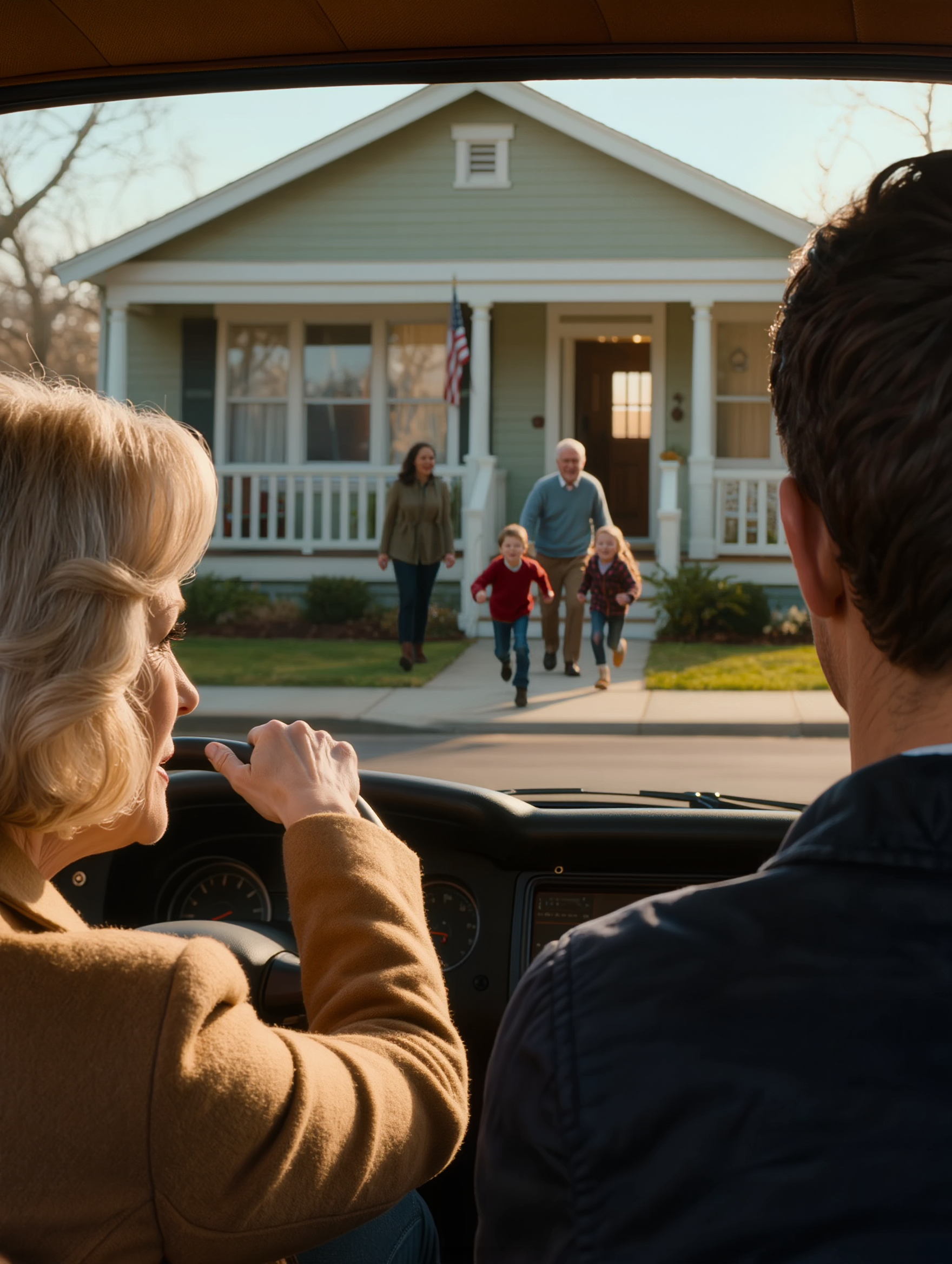 息子は、私が悲しみで頭がおかしくなったと思っていたが、静かな通りで私のそばに座り、私たちが悼んだ男性が小さな緑の家から出てきて、おじいちゃんと呼ぶ子供たちと笑い、私の41年間の結婚生活を誰も触れてほしくない秘密に変えてしまうのを見たとき、私の考えが変わった。