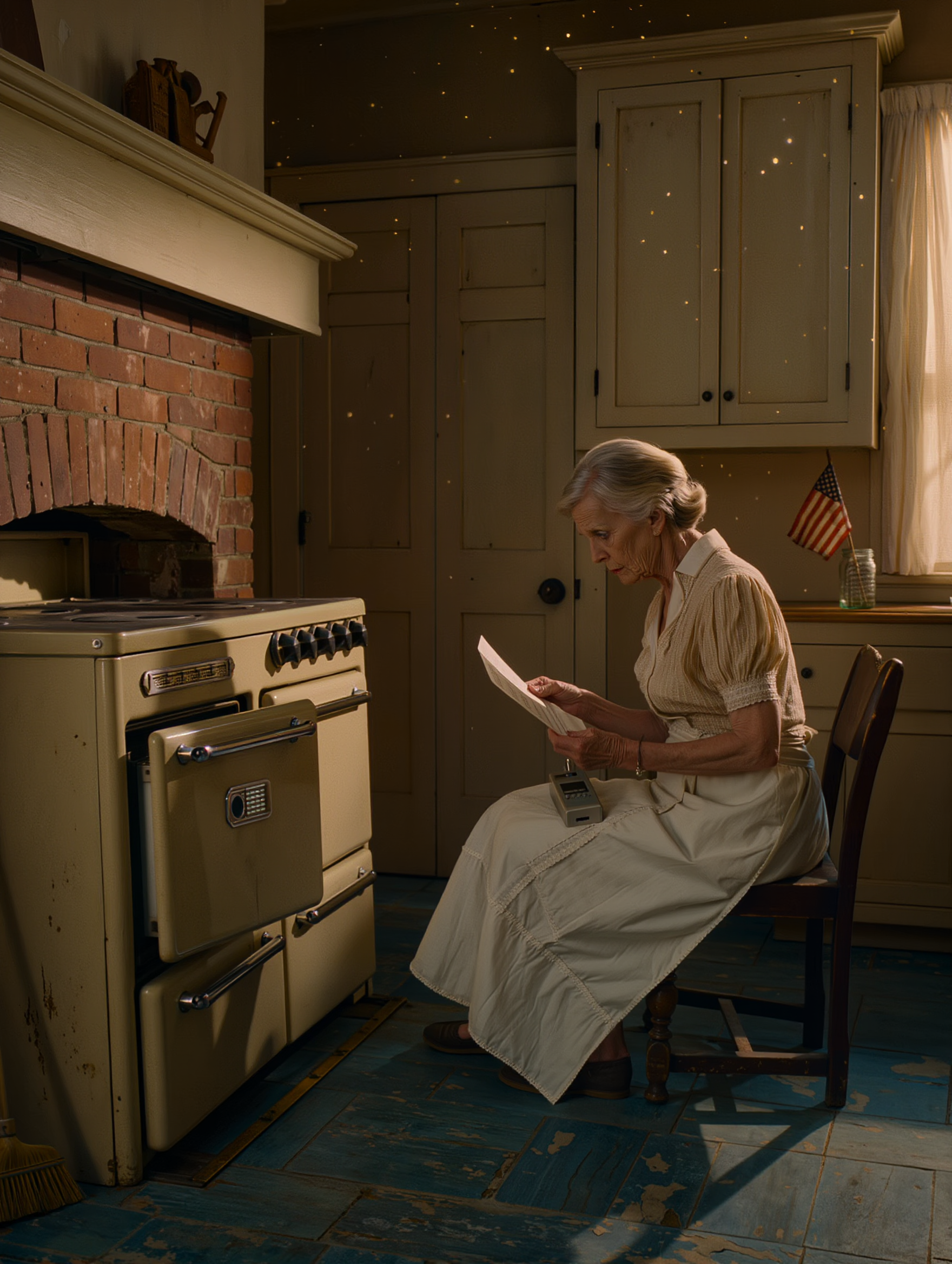 息子は裁判所に、私が孫たちのそばにいるのはもはや安全ではないと訴え、夫と二人で建てた家から私を追い出した。数日後、亡き夫の農家で一人にな​​った私は、古いストーブを動かし、隠された金庫を見つけ、夫が私に伝える機会がなかった真実を読み始めた。