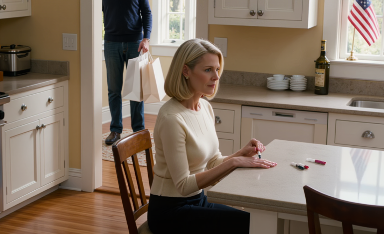 手に食い込むほどの食料品袋を3つ抱えて帰宅すると、夫が台所の入り口に寄りかかって「今日から自分で食料を買ってこい」と言った。私は反論もせず、長年どれだけの荷物を背負ってきたかを彼に言い聞かせることもしなかった。ただ彼の誕生日ディナーを待つことにした。なぜなら、その時こそ、私たちの結婚生活を皆が違った目で見る時だったからだ。