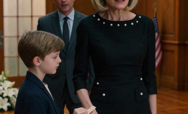 夫の葬儀で、11歳の孫が折りたたんだメモを私の手にそっと握らせ、「おじいちゃんが、何かあったらこれをママに渡すようにって言ってた」とささやいた。その夜、私はロバートが唯一信頼していた男性に電話をかけた。そして夜が明ける頃には、それまで私を悲しみに暮れて何も気づかない女だと見なしていた人たちが、突然、全く違う目で私を見るようになっていた。