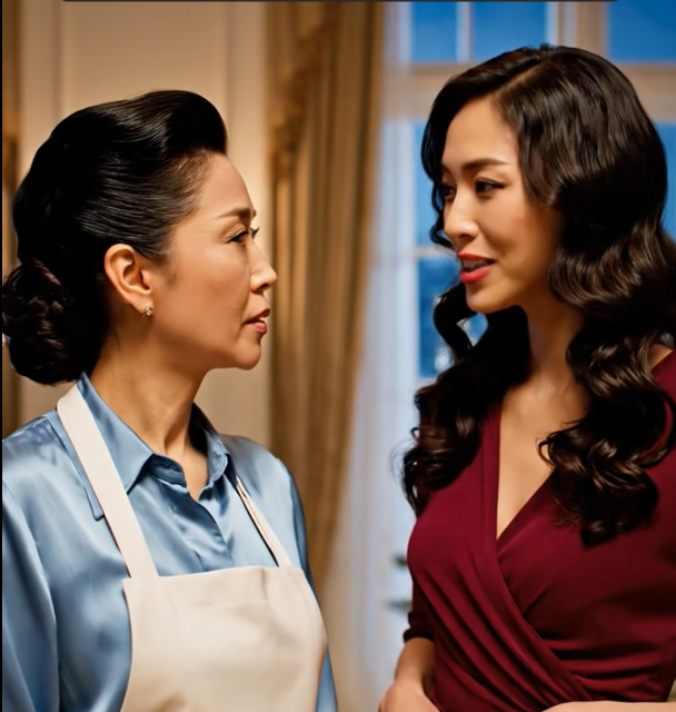 “Maybe you should eat upstairs,” my daughter-in-law said calmly as I was just about to sit down at the Christmas table I had been up since 4:30 a.m. preparing and cooking for. But this was my house. So I took off my apron, walked to the head of the table, and did something that made all of her guests fall silent.