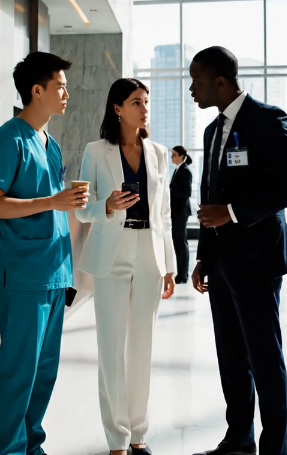 Stážistka na mě hodila kávu a pak hlasitě prohlásila, že její manžel je generálním ředitelem této nemocnice. Klidně jsem zavolala manželovi: „MĚL BYS SEM PŘIJÍT. TVOJE NOVÁ MANŽELKA MĚ PRÁVĚ VYLILA KÁVU.“