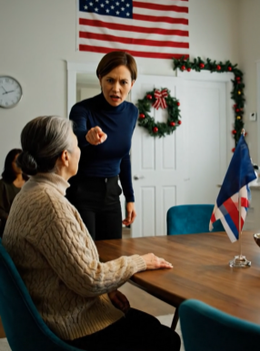 My son hosted a New Year’s party for 27 relatives—but ignored me like I was a stranger… His wife stood up, pointed at me, and said loudly, “She’s not family—she’s a burden!” My son even clapped along: “She’s drained us dry!” The whole room laughed as my daughter shoved me outside. I didn’t say a word. I just smiled… and texted one person. A few days later: 90 missed calls from the two of them.