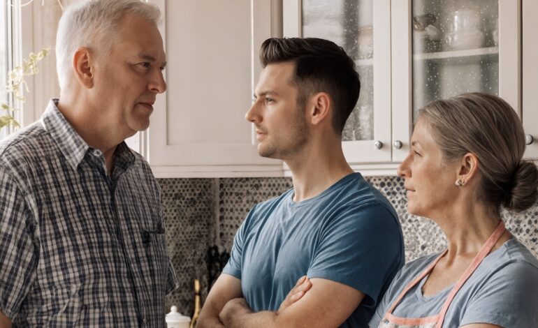 「息子よ、アパートの私たちの持ち分を買い取ってくれるかい？」両親は率直にそう尋ねた。「さもなければ、見知らぬ人に売ってしまうぞ。」