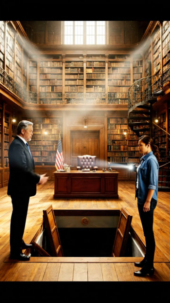 シングルマザーとその子供たちが、由緒ある大邸宅に引っ越した――図書館のトンネルで思いがけない発見があった